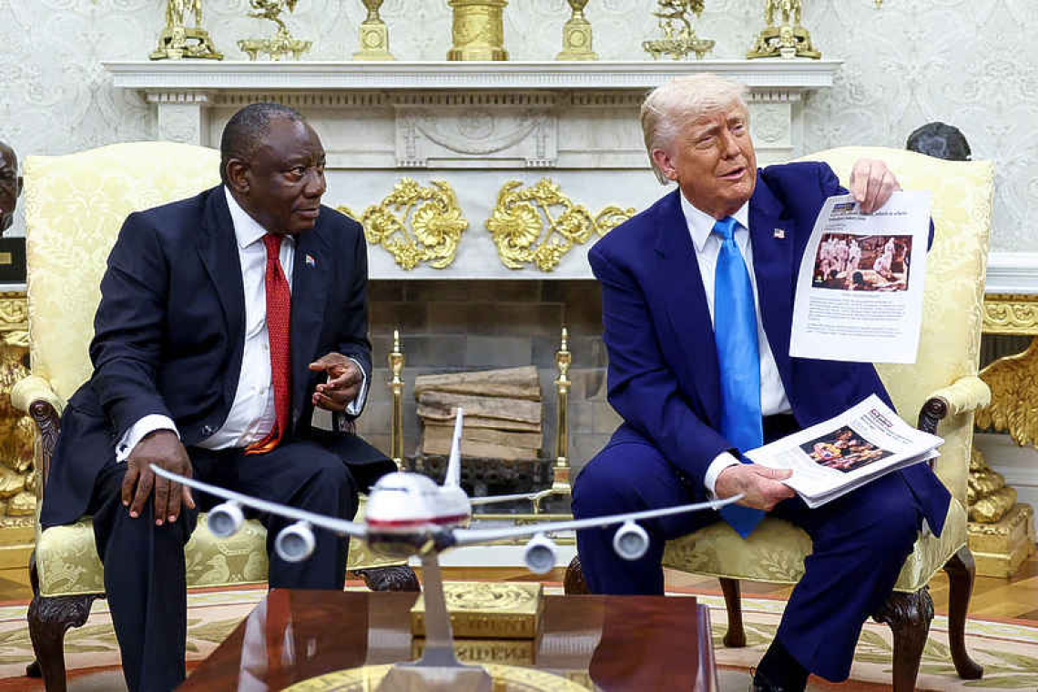 Trump confronts Ramaphosa with false claims of white genocide